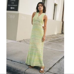 Zara knit midi dress